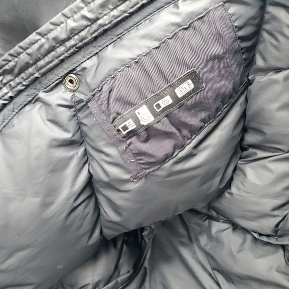Nike Black 550 Down Puffer Jacket Coat Large - Picture 12 of 13